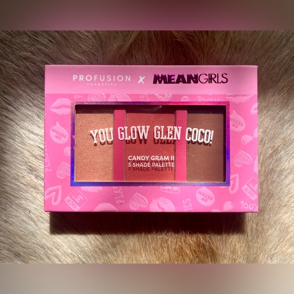Profusion Cosmetics x Mean Girls You Glow Glen Coco Candy Gram II 3 ShadePalette - Picture 1 of 3